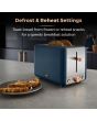 Tower T20036MNB Cavaletto 2 Slice Toaster S/S Midnight Blue & Rose Gold Accents