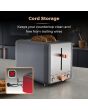Tower T20036RGG Cavaletto 2 Slice Toaster S/S Grey And Rose Gold Accents