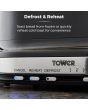 Tower T20043NOR Belle Collection 2 Slice Toaster Black