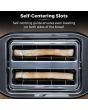 Tower T20043NOR Belle Collection 2 Slice Toaster Black