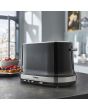 Tower T20043NOR Belle Collection 2 Slice Toaster Black