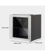 Willow WBC48SS 48L Table Top Beverage Cooler, Stainless Steel
