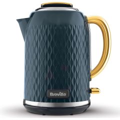 Breville VKT171 1.7L Curve Kettle - Navy + Gold