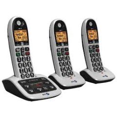 BT 084668 4600 Trio Big Button Cordless Phone With Answer