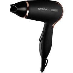 Carmen C80020COP Noir 2 Travel Hair Dryer 1200W - Black/Copper