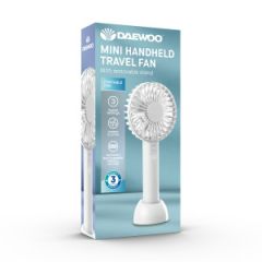 Daewoo COL1721GE Mini Handheld Fan With Stand