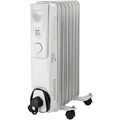 Daewoo HEA1130GE 1500W Oil Filled Radiator With Thermostat Control