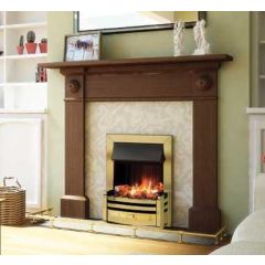 dimplex CRT20AB Charlotte Antique Brass Optimyst Fire