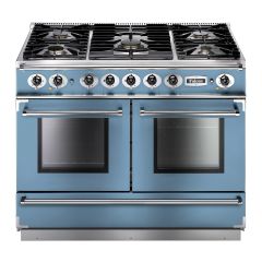 Falcon 79940 1092 Continental Df China Blue 110Cm Dual Fuel Range Cooker