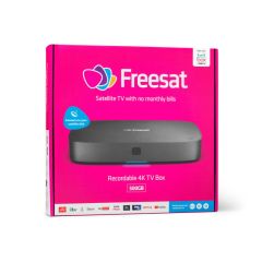 Freesat UHD-4X-500/GRADED Smart 4K Ultra HD Recorder 250Hrs Recording Time (125 Hd)