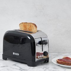 Haden 206503 Iver Black 2 Slice Toaster