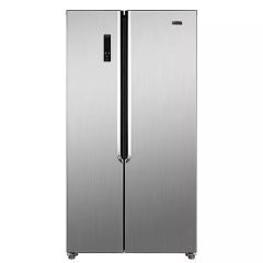 Haden HFFA442S 90Cm American Fridge Freezer No Water - Stainless Steel