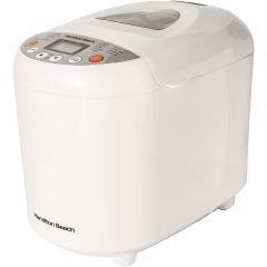 Hamilton Beach HB8103BMW Bread Maker, Quick Bake, 19 Programmes, 3 Loaf Sizes, Gluten-Free, Whole Wh
