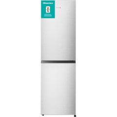 Hisense RB327N4BCE 55Cm Total No Frost Fridge Freezer 182.4Cm - Stainless Steel