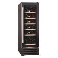 Hoover HWCB30UKBM 30Cm Black 19 Bottle Wine Fridge