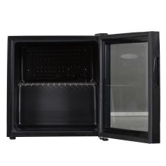 Iceking DF49K Black Tabletop Mini Drinks Fridge With Glass Door
