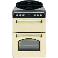 Leisure GRB61CVC 60Cm Gourmet Double Oven Ceramic Cooker Cream