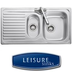 Leisure LR9502L Linear St/St 950*508 1.5 Bowl 1Th Lhd Nitto Ctd