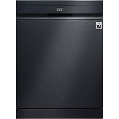 LG DF587HMS 14 Place Ruesteam Quadwash Wifi Connected Dishwasher - Matte Black 