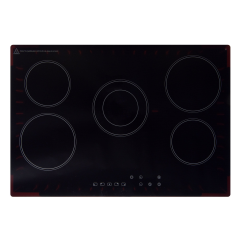 Montpellier CT750 75cm Ceramic Hob - Black