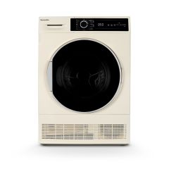 Montpellier MTDC8SDC 8kg Condenser Sensor Dry Tumble Dryer - Cream