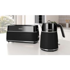 Morphy Richards 245744 Signature 4 Slice Long Slot Toaster - Black