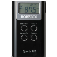 Roberts Radio SPORTS 995 Personal FM/AM digital Radio
