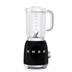 Smeg BLF01BLUK 50'S Retro Blender Black Die-Cast Aluminium Body