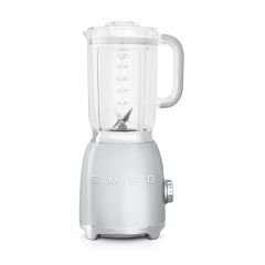 Smeg BLF01SVUK 50'S Retro Blender Silver Die-Cast Aluminium Body