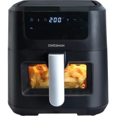 Statesman SKAF05015BK 5L Digital Air Fryer 8 Pre Set Cooking Programes