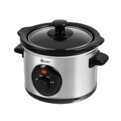 Swan SF17010N 1.5Ltr S/S Slow Cooker