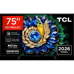 TCL 75A400M-UK 75 inch QD-MINI LED Television