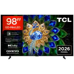 TCL 98A400U-UK 98" QD-Mini LED Smart Television, 4K Ultra HD