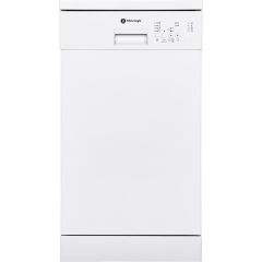 White Knight FS45DW52W 45cm Slimline Dishwasher - White - 10 Place Settings