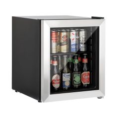 Willow WBC48SS 48L Table Top Beverage Cooler, Stainless Steel