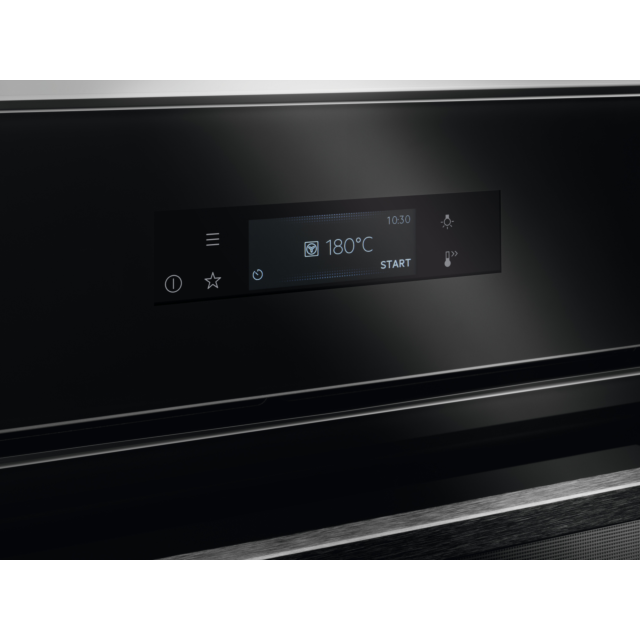 AEG BPK748380B 59.5cm Built In Electric Single Oven - Black