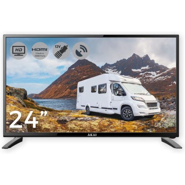 Akai AKTV2423NS GRADED 24inch HD Ready Led TV 12V/240V