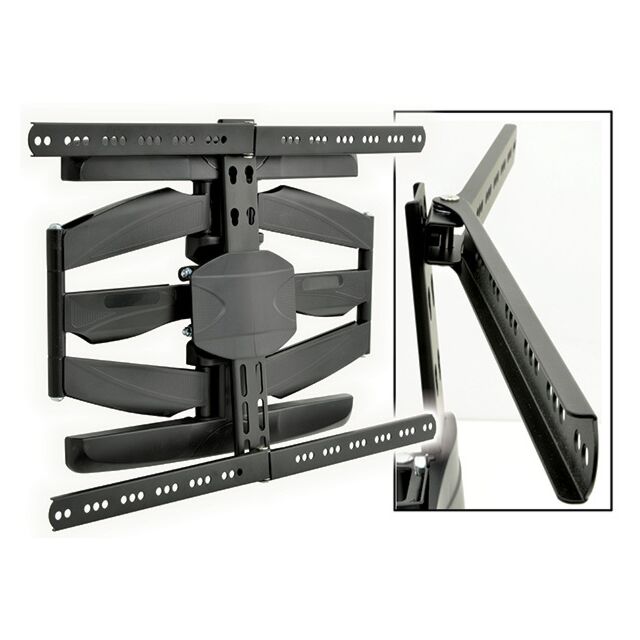 Av:Link 129.561UK Full Motion TV Wall Bracket For Flat Or Curved Screens 32' To 65'