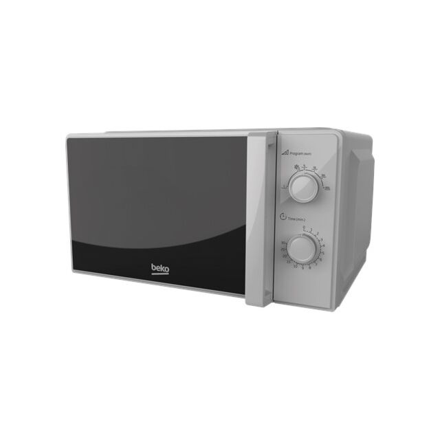 Beko MOC20100SFB 20L 700W Compact Solo Microwave - Silver
