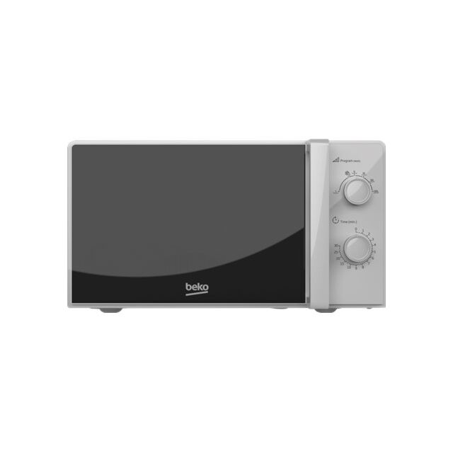 Beko MOC20100SFB 20L 700W Compact Solo Microwave - Silver