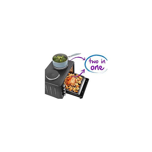 Beko MSH28B Compact Oven With Hob 28L