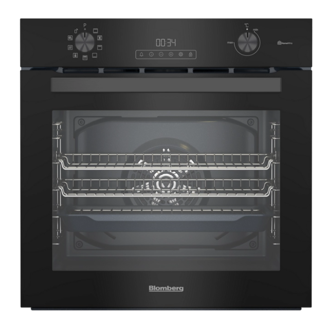 Blomberg ROEN8232WBP 72L Single Electric Oven - Black