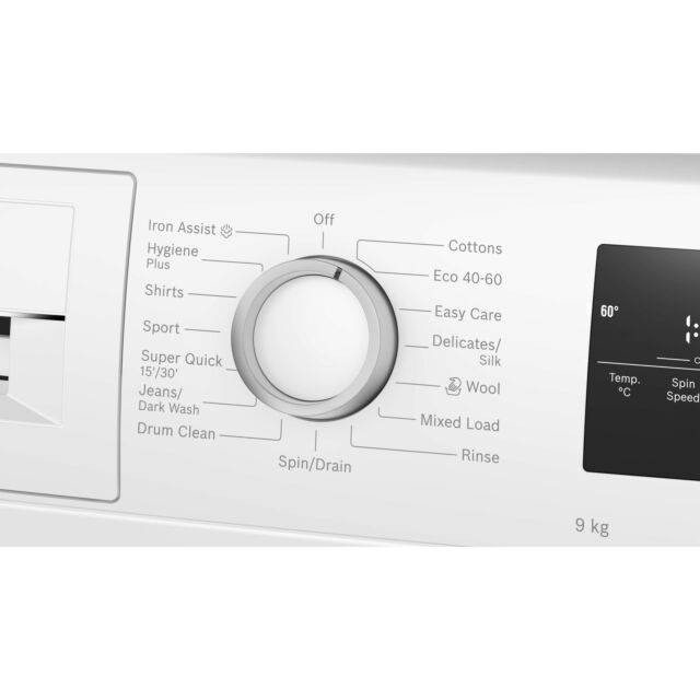 Bosch WAN28255GB 9Kg 1400 Spin Series 4 Washing Machine - White