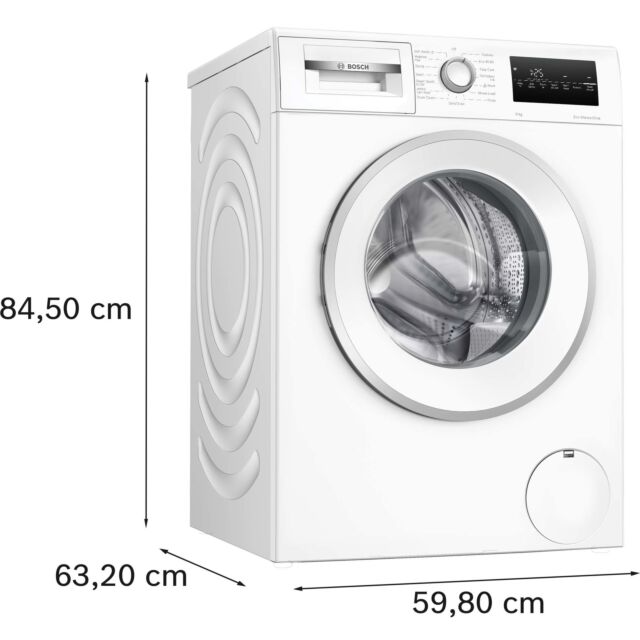 Bosch WAN28255GB 9Kg 1400 Spin Series 4 Washing Machine - White