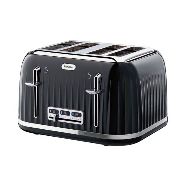 Breville VTT476 4 Slice Black Toaster