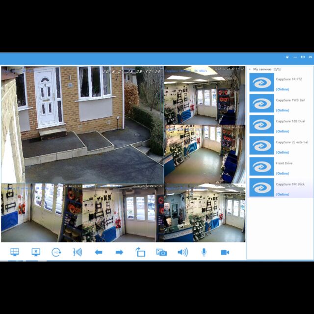 Cappsure CAPPSURE1M Internal Ip/Wifi 720P HD 'Stick' Camera Sd Record