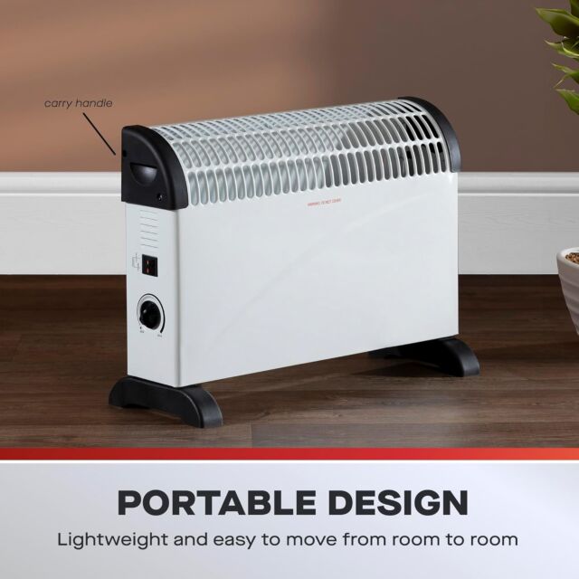 Daewoo HEA1146GE 2Kw Convector Heater With Thermostat