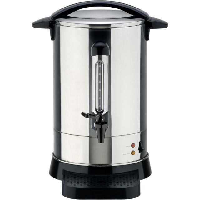 Daewoo SDA2871GE 10L Hot Water Dispenser – 40 Cups, High Capacity Stainless Steel Urn