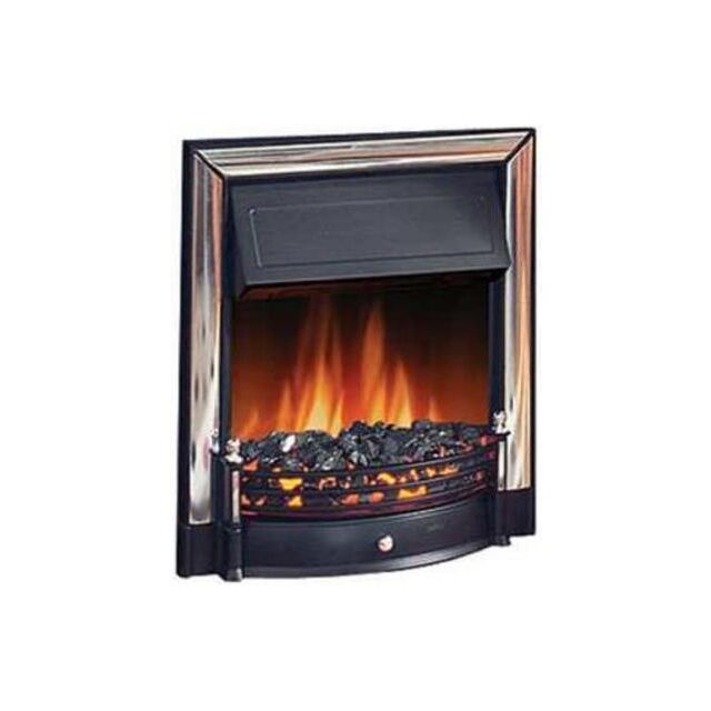 dimplex CHB20CH Chalbury Chrome Electric Fire