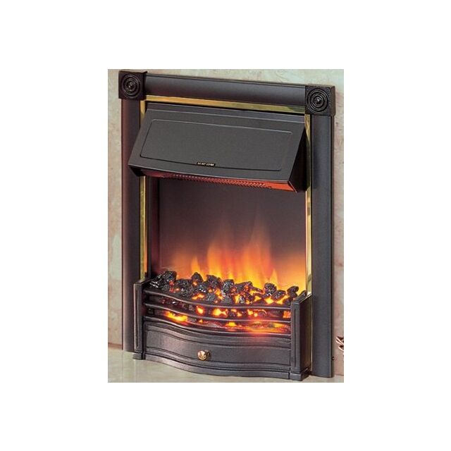 dimplex HTN20BL Horton Black Electric Fire
